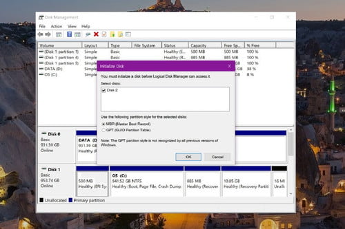 how open a hard drive for mac and windows
